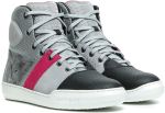 Dainese York Air Ladies Shoes - Light Grey/Coral