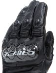 Dainese Carbon 4 Short Leather Gloves - Black