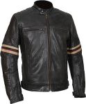 Weise Detroit Leather Jacket - Black