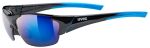 Uvex Blaze 3 Sunglasses - Black/Blue