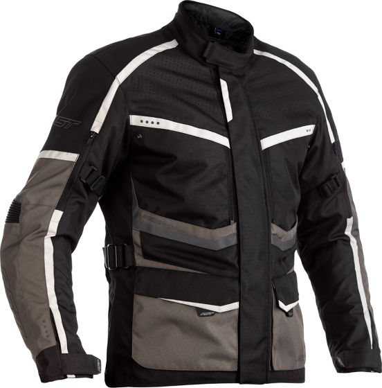 RST Maverick Textile Jacket - Black/Grey/Silver