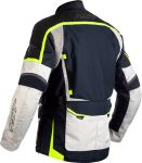 RST Maverick Textile Jacket - Blue/Silver/Fluo Yellow