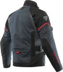 Dainese Tempest 3 D-Dry WP Textile Jacket - Ebony/Black/Lava Red