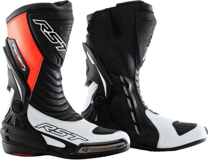 RST Tractech Evo 3 CE Boots - Fluo Red