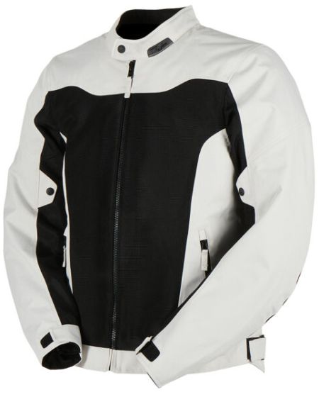 Furygan Mistral EVO 3 Textile Jacket - Pearl/Black