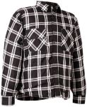 Weise Redwood Textile Shirt - Black/White