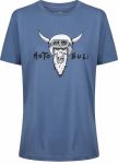 MotoBull Viking T-Shirt - Faded Denim