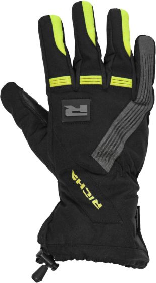 Richa Tundra Evo WP Gloves - Black/Yellow