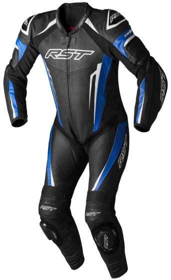 RST Tractech EVO 5 CE One-Piece Suit - Black/White/Blue