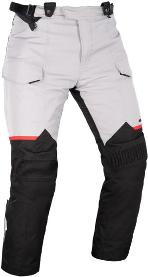 Oxford Calgary 2.0 D2D MS Textile Trousers - Silver/Black front
