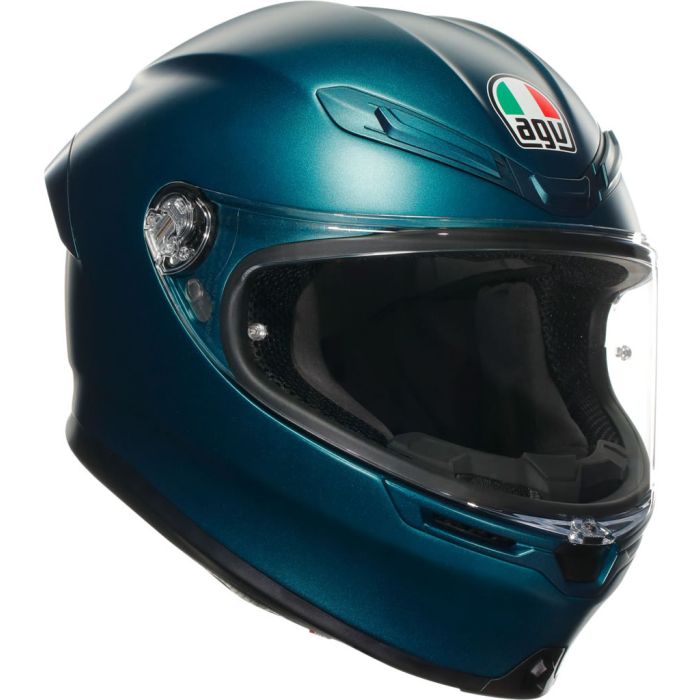 AGV K6-S - Petrolio Blue With Reward Points and Free UK Delivery