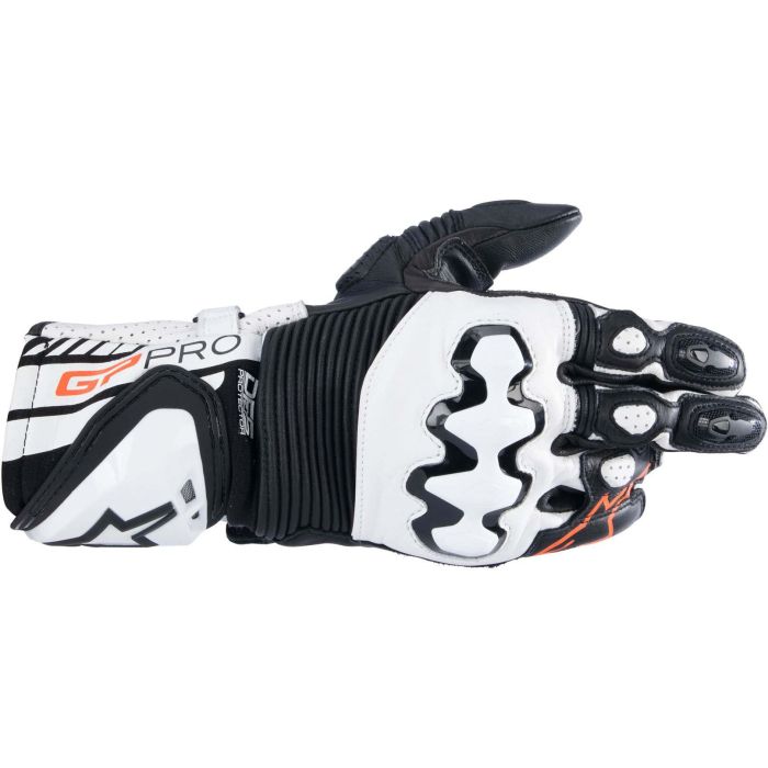 Alpinestars Gp Pro R4 Gloves - Black/White With Reward Points and