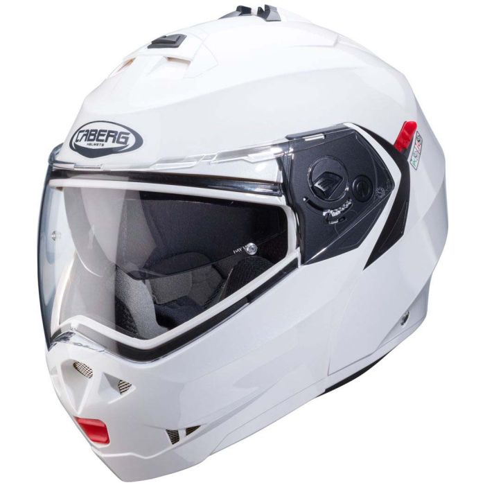 Caberg Duke X - White Metal With Reward Points and Free UK Delivery