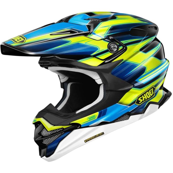 Shoei VFX-WR 06 - Sparkle TC3 with FREE UK Delivery from Helmet City