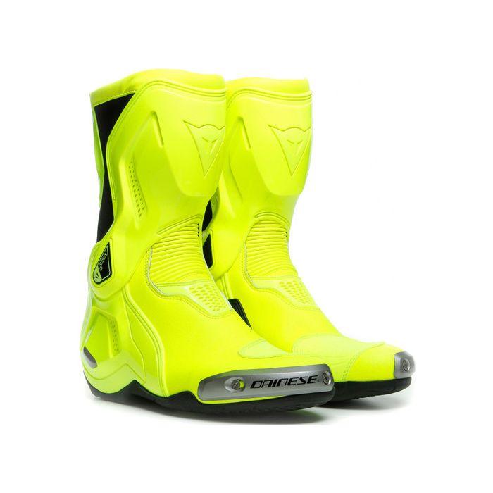 Dainese Torque 3 Out Boots - Fluo Yellow with FREE UK Delivery