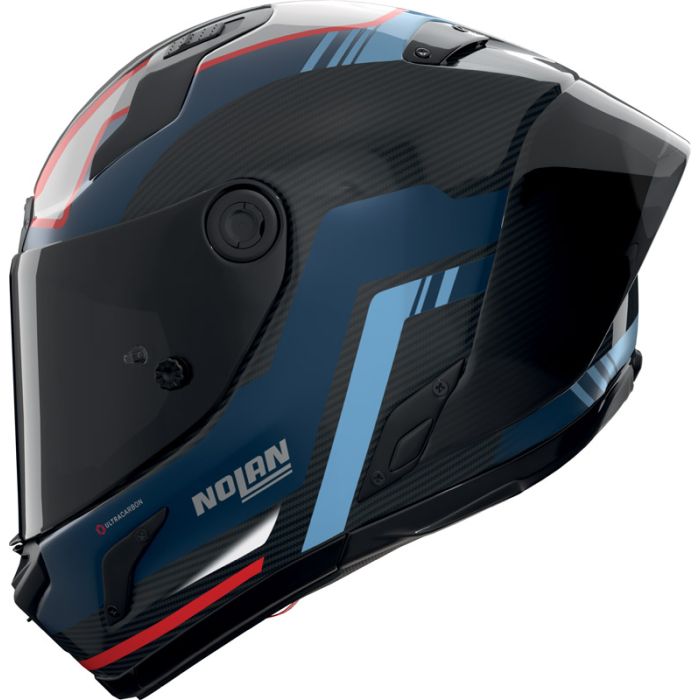 Nolan X-804 RS U.C. - Piega Carbon/Blue/Dark Blue/Red 366 with
