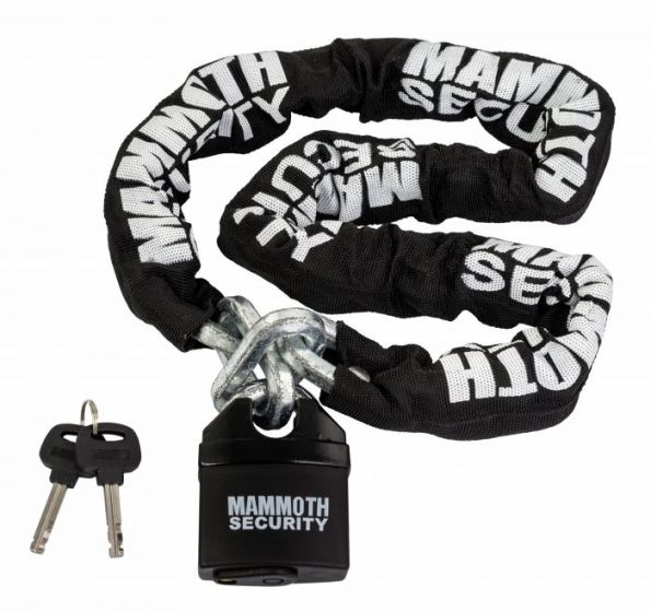 Mammoth Security Square Chain And Lock - 1.2m