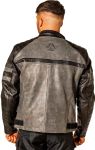 Viper Pier Leather CE Jacket - Black/Grey