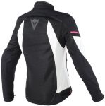 Dainese Air Frame D1 Ladies Textile Jacket U56 - Black/White/Pink