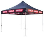 Bike It Easy-Up Canopy 3m x 3m With Steel Frame And Carry Bag - Black