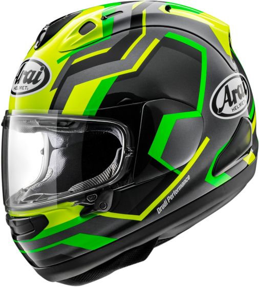 Arai Arai RX-7V RSW Fluo Yellow Race Track Sports Helmet L 