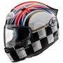 400660UNI Arai Quantic - Podium UK Flag - SALE