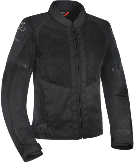 Oxford Iota Air 1.0 Ladies Textile Jacket - Stealth Black