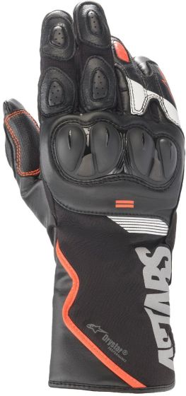 Alpinestars SP-365 Drystar WP Gloves - Black/Red Fluo/White
