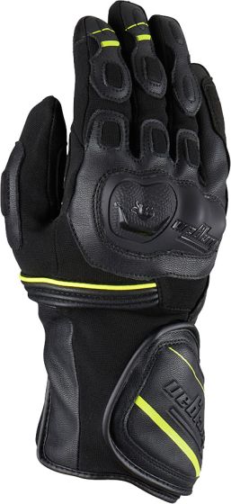 Furygan Dirt Road WP Gloves - Black/Fluo Yellow