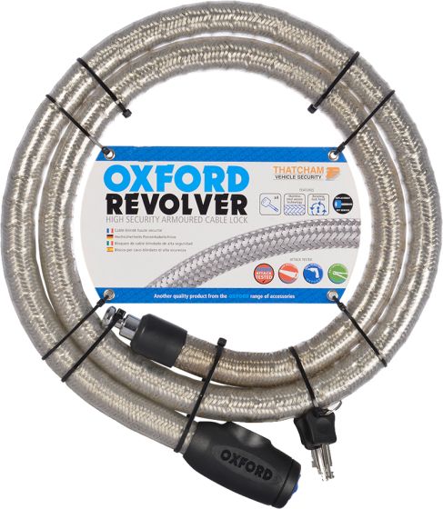 Oxford Revolver Cable Lock - 1.8m
