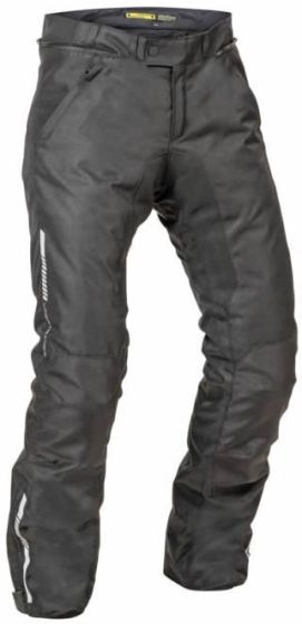 Lindstrands Backafall Textile Trousers - Black front