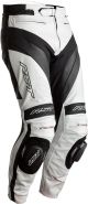 RST Tractech Evo 4 Leather Trousers - White/Black