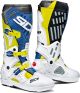 Sidi Crossfire 3 SRS Boots - Black/Ash/Yellow