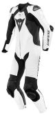 Dainese Laguna Seca 5 One-Piece Perforated Suit - White/Black