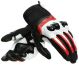 Dainese Mig 3 Leather Gloves - Black/White/Red