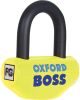 Oxford Boss Disc Lock - Yellow (16mm)