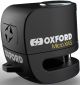 Oxford Micro XA5 Alarm Disc Lock - Black