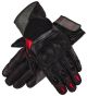 Rebelhorn Ladies Flux II Leather Gloves - Black/Fluo Red