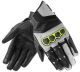 Rebelhorn Patrol Short Leather Gloves - Black/Grey