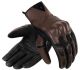 Rebelhorn Thug II Short Leather Gloves - Dark Brown