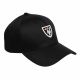 MotoGirl Shield Cap - Black/White
