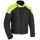 Spartan Waterproof Short Textile Jacket - Black/Fluo