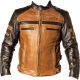 Viper Pier Leather CE Jacket - Black/Brown