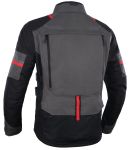 Oxford Rockland MS Jacket - Charcoal/Black/Red