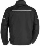 Spartan Waterproof Short Textile Jacket - Black 