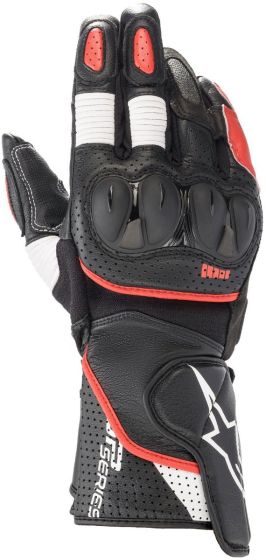 Alpinestars SP-2 V3 Gloves - Black/White/Bright Red