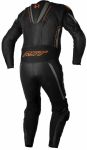 RST S1 CE Leather One-Piece Suit - Black/Orange