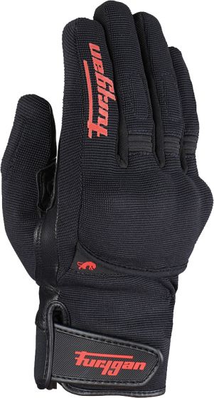 Furygan Jet All Seasons D3O WP Gloves - Black/Red