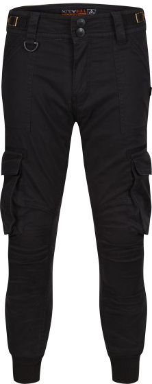 MotoBull Ryan Cargo Trousers (Black)