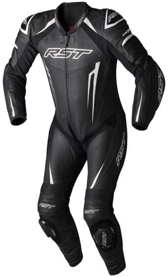 RST Tractech EVO 5 CE One-Piece Suit - Black/White
